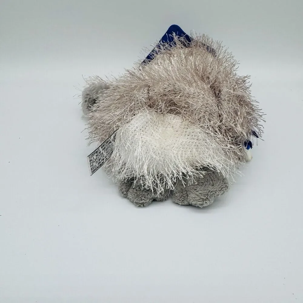Aurora World  Graduation White Owl Soft Plush Animal Rainbow Tag Rare